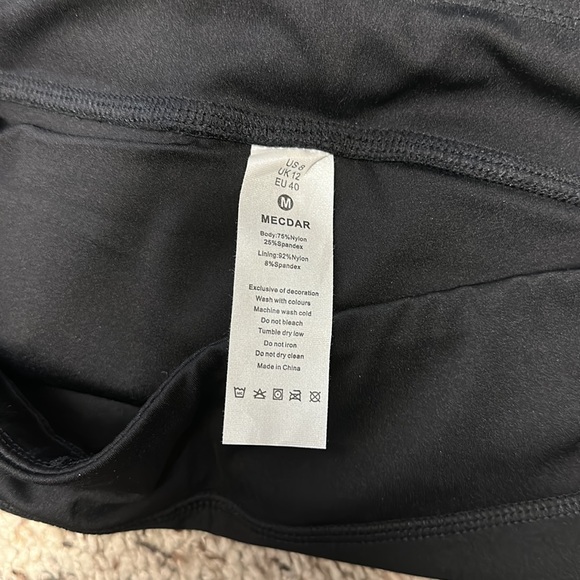 Black Tennis skort - Picture 4 of 6